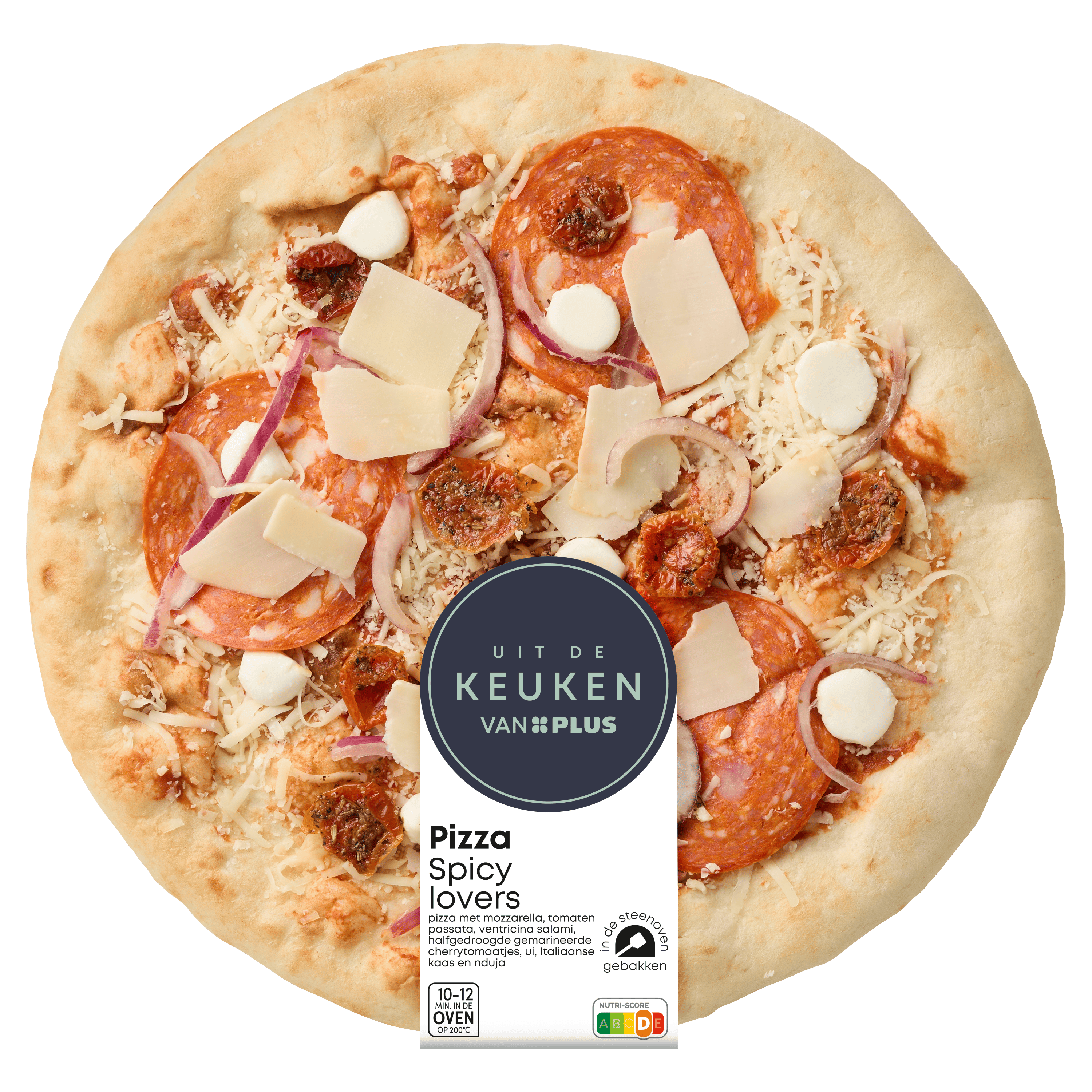 Uit de keuken van PLUS Pizza Spicy lovers
