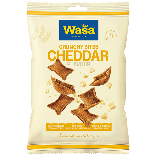 Wasa Crunchy bites cheddar