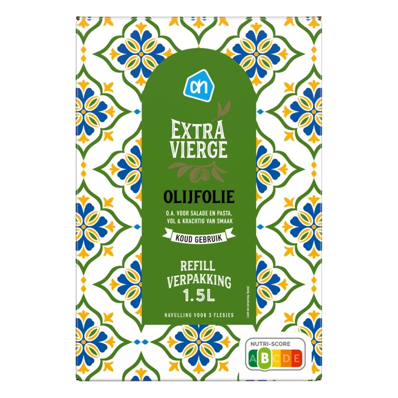 AH Extra vierge olijfolie navulverpakking