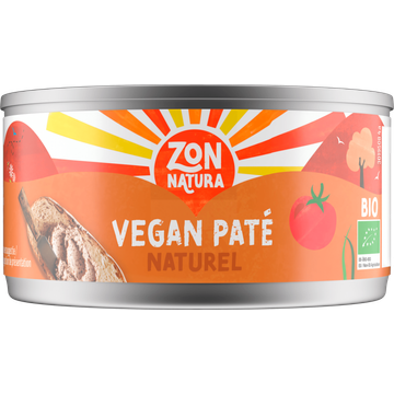 Zonnatura Biologische Vega Pate Naturel 125 g