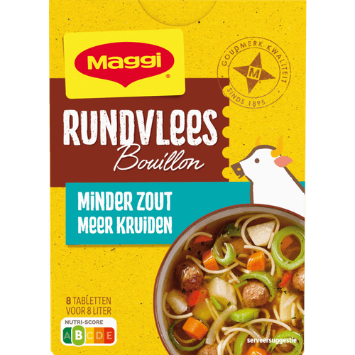 Maggi Bouillonblokjes rund minder zout