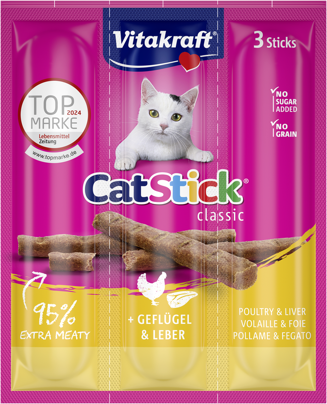 Vitakraft Catsticks mini gevogelte lever