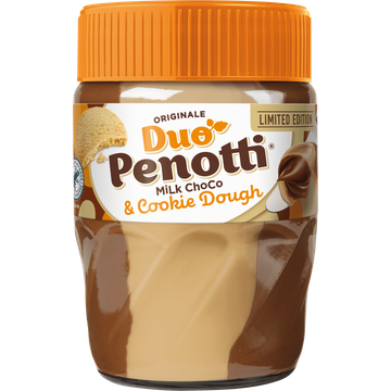 Duo Penotti Milk Choco & Cookie Dough Limited Edition 370 g
