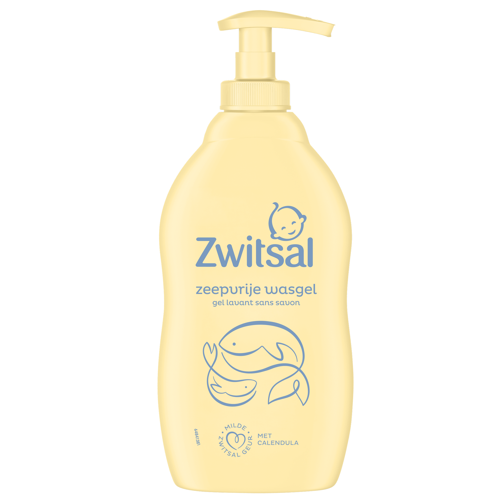 Zwitsal zeepvrije wasgel pomp
