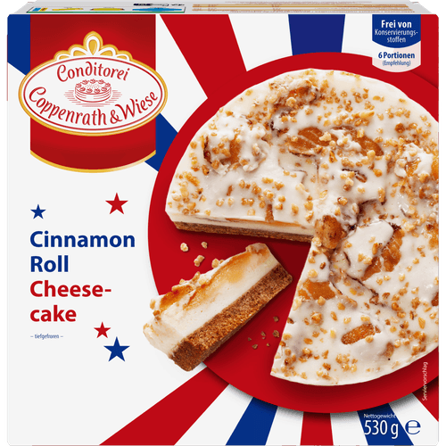 Coppenrath Cinnamon roll cheesecake