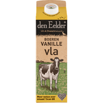 den Eelder Boeren Vanille Vla 1 L