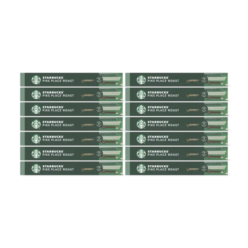 Starbucks Nespresso pike place lungo caps 14-pack