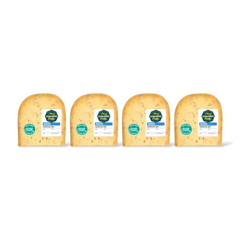 AH Zaanlander Belegen komijn 48+ stuk 4-pack
