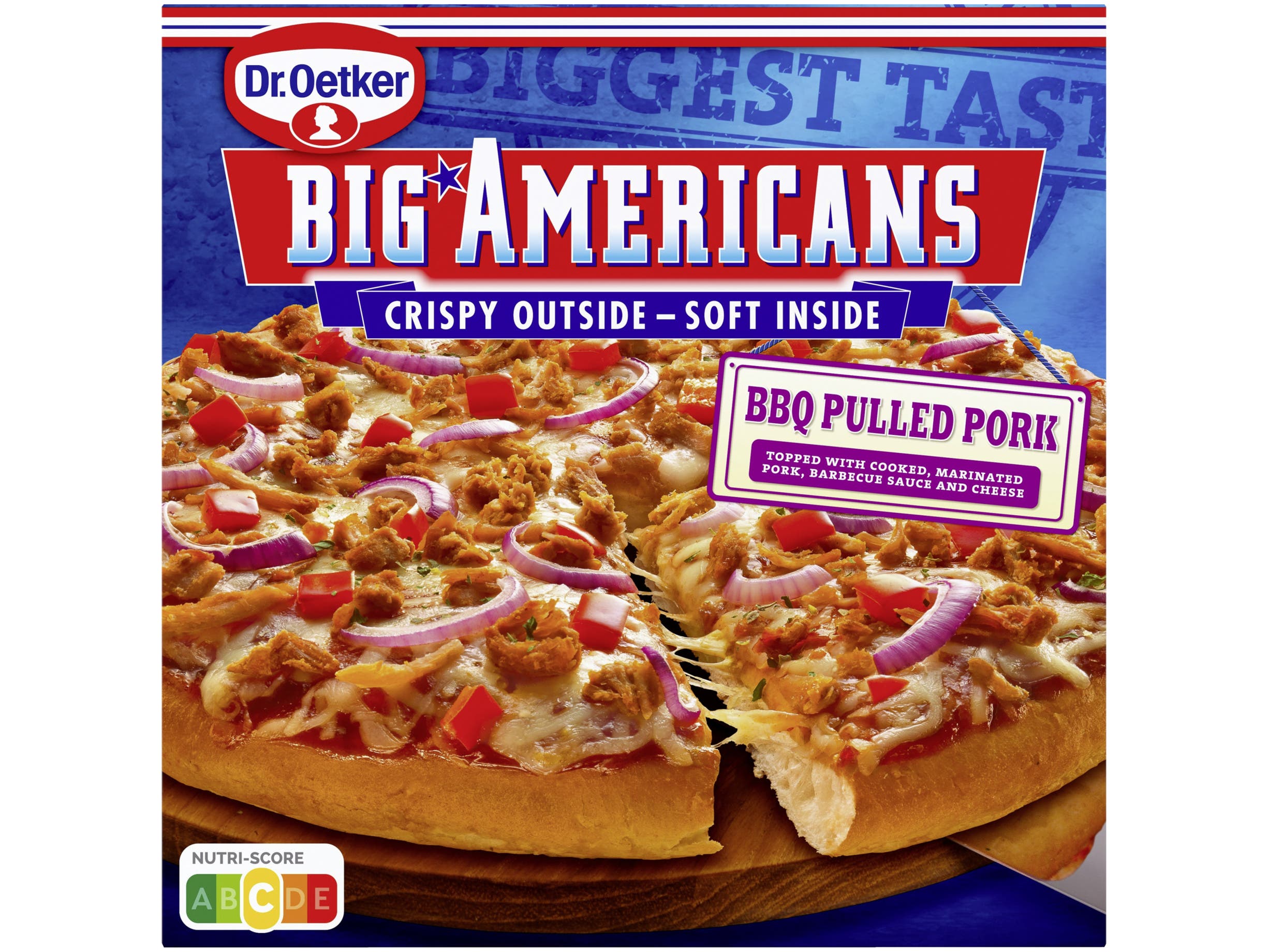 Big americans pulled pork