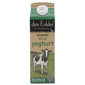 Den Eelder yoghurt boeren vol
