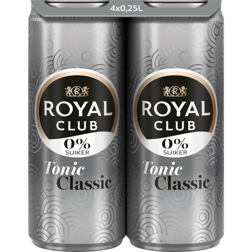 Royal Club Tonic 0% 4x25 cl