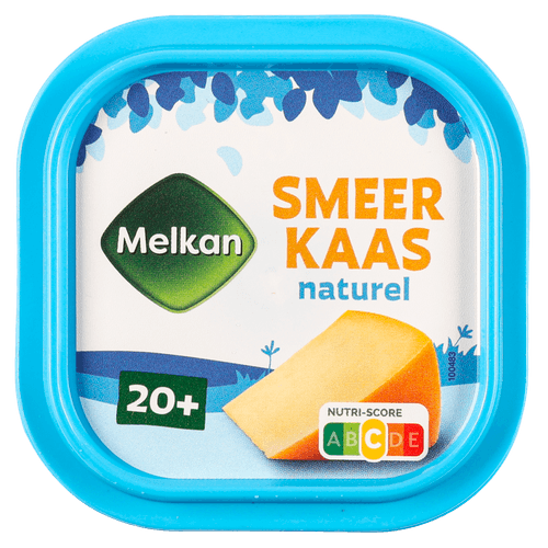 Melkan Smeerkaas naturel 20+