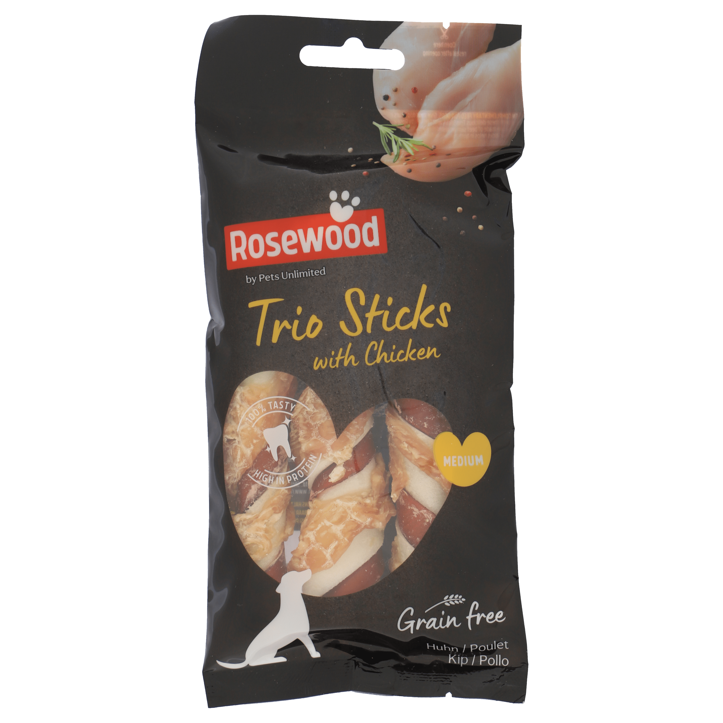 Rosewood Trio sticks medium