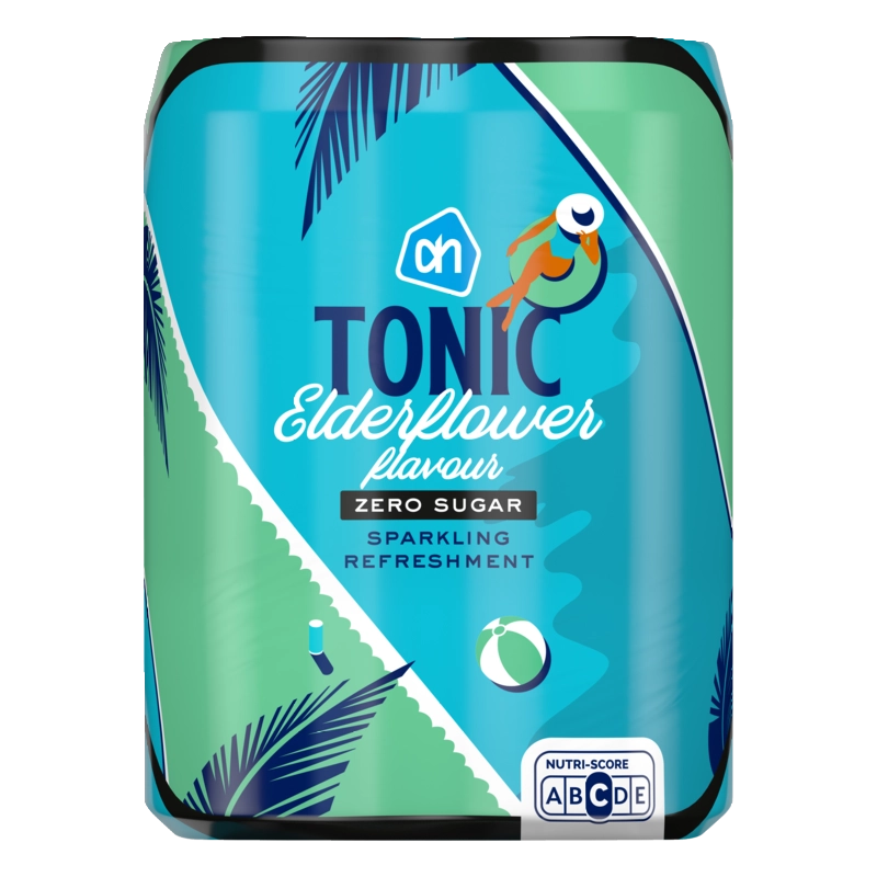 AH Tonic elderflower flavour zero 4-pack