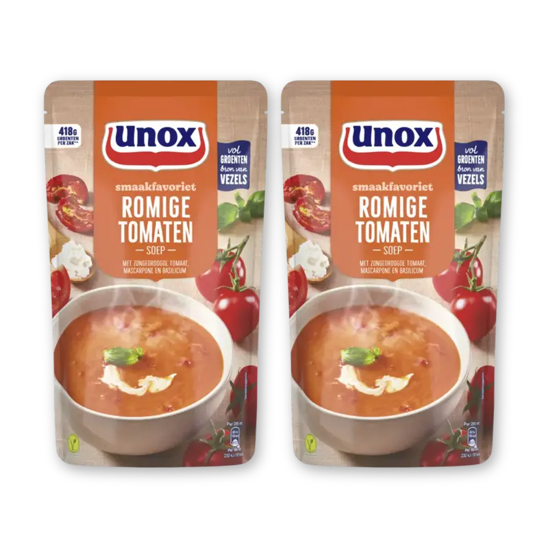 Unox Romige tomatensoep 2-pack