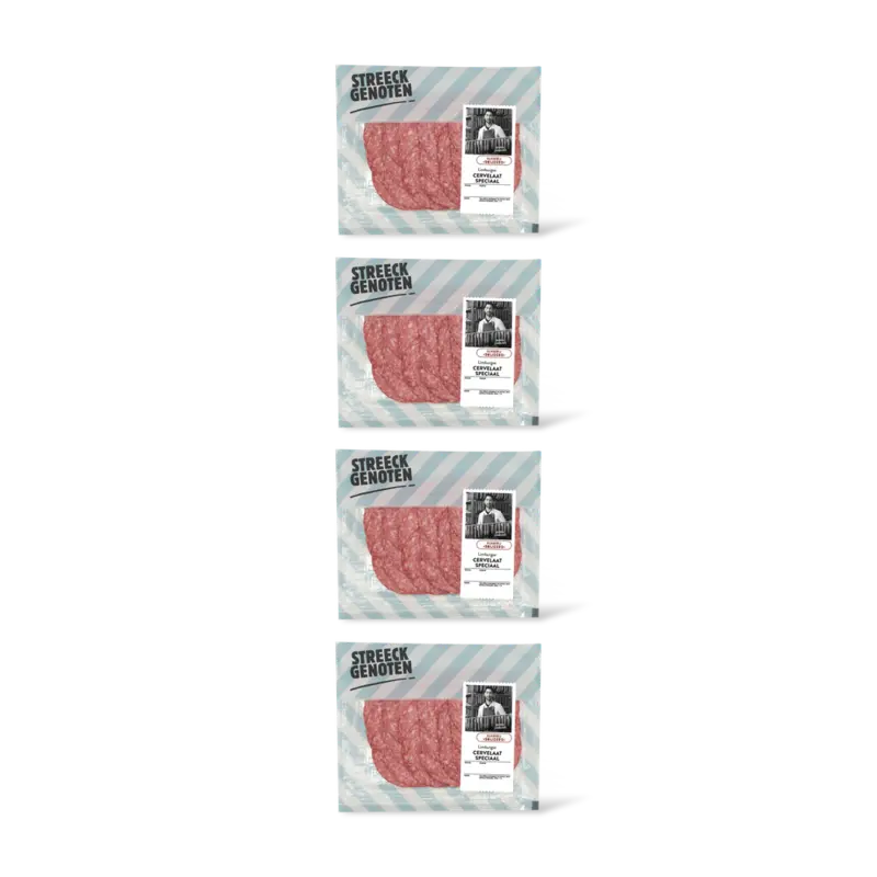 Streeckgenoten Cervelaat speciaal 4-pack