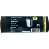 g'woon trekbandzakken 60 liter