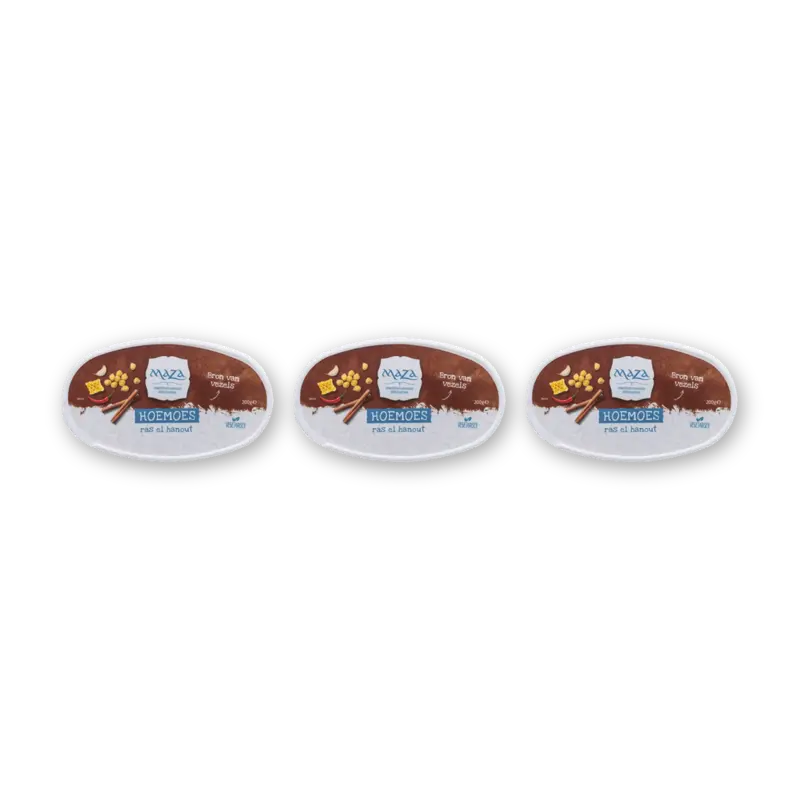 Maza Hoemoes ras el hanout 3-pack