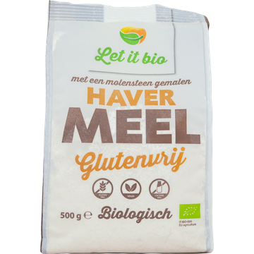 Let It Bio Glutenvrij Biologisch Havermeel 500 g