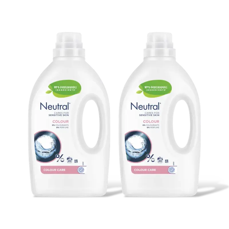 Neutral Wasmiddel colour sensitive skin 2-pack