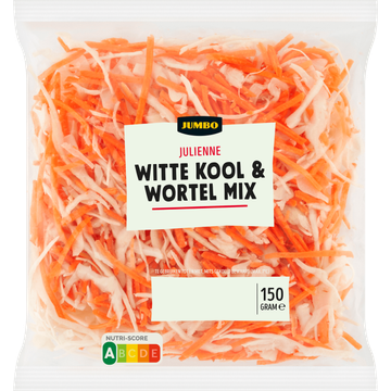 Jumbo Julienne Witte Kool & Wortel Mix 150 g