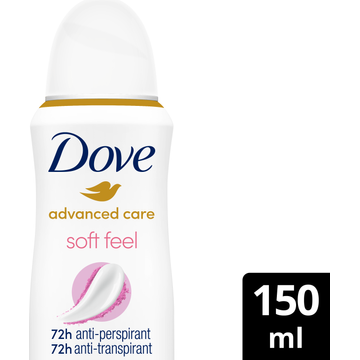 Dove Advanced Care Anti-Transpirant Deodorant Spray Soft Feel 150 ml