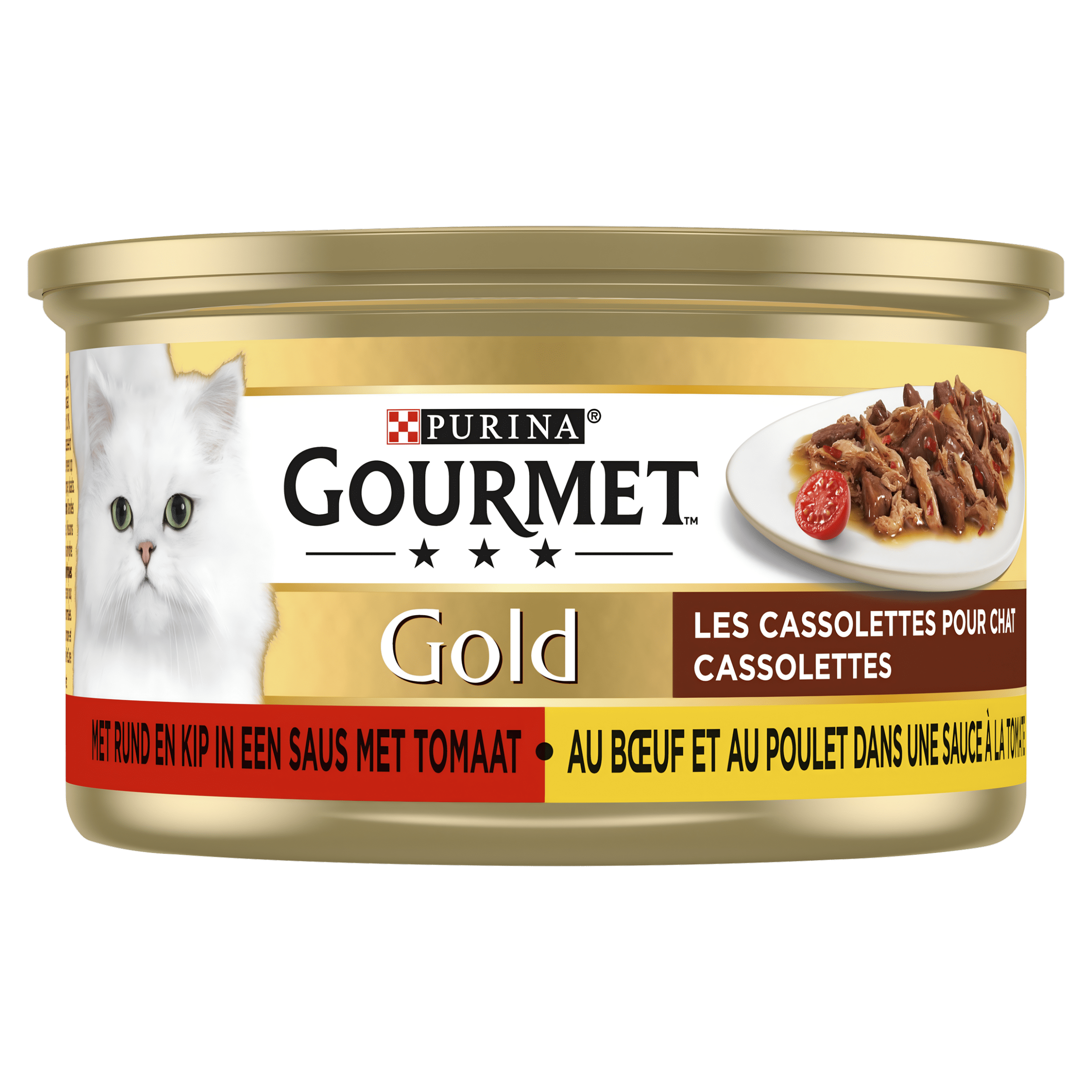 Gourmet Gold cassolettes rund kip