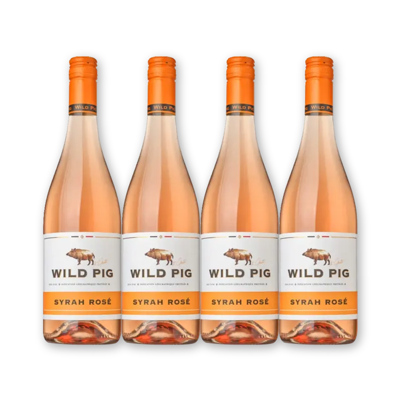 Wild Pig Wild Pig Syrah Rosé 4 flessen