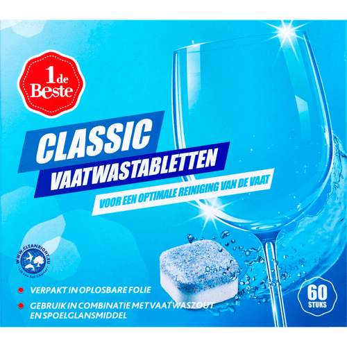 1 de Beste Vaatwastabletten classic