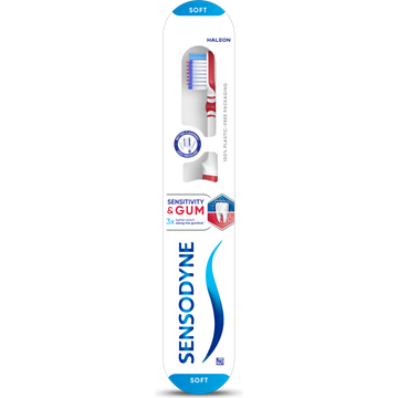 Sensodyne gevoeligheid & tandvlees tandenborstel voor gevoelige tanden 1 stuk