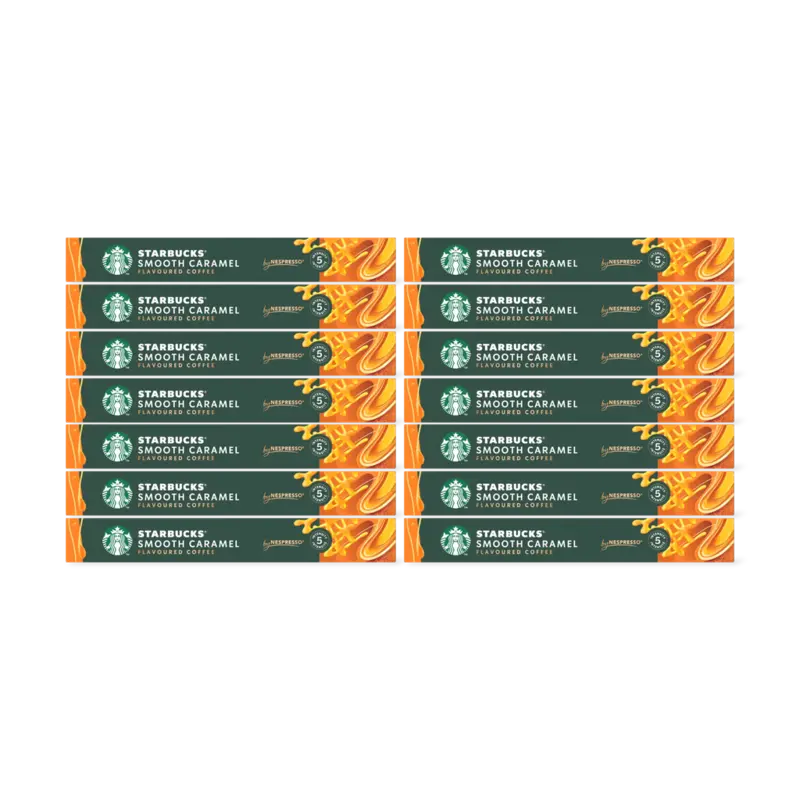 Starbucks Nespresso smooth caramel capsules 14-pck