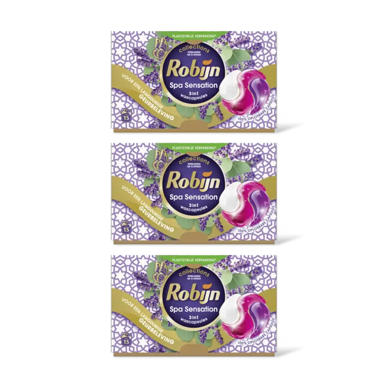 Robijn Collections capsules spa sensation 3pack