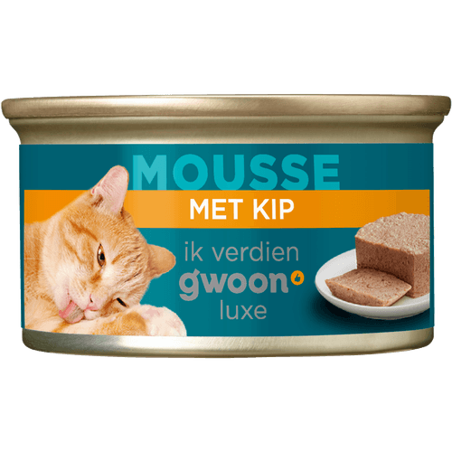 G'woon Kattenvoer mousse kip