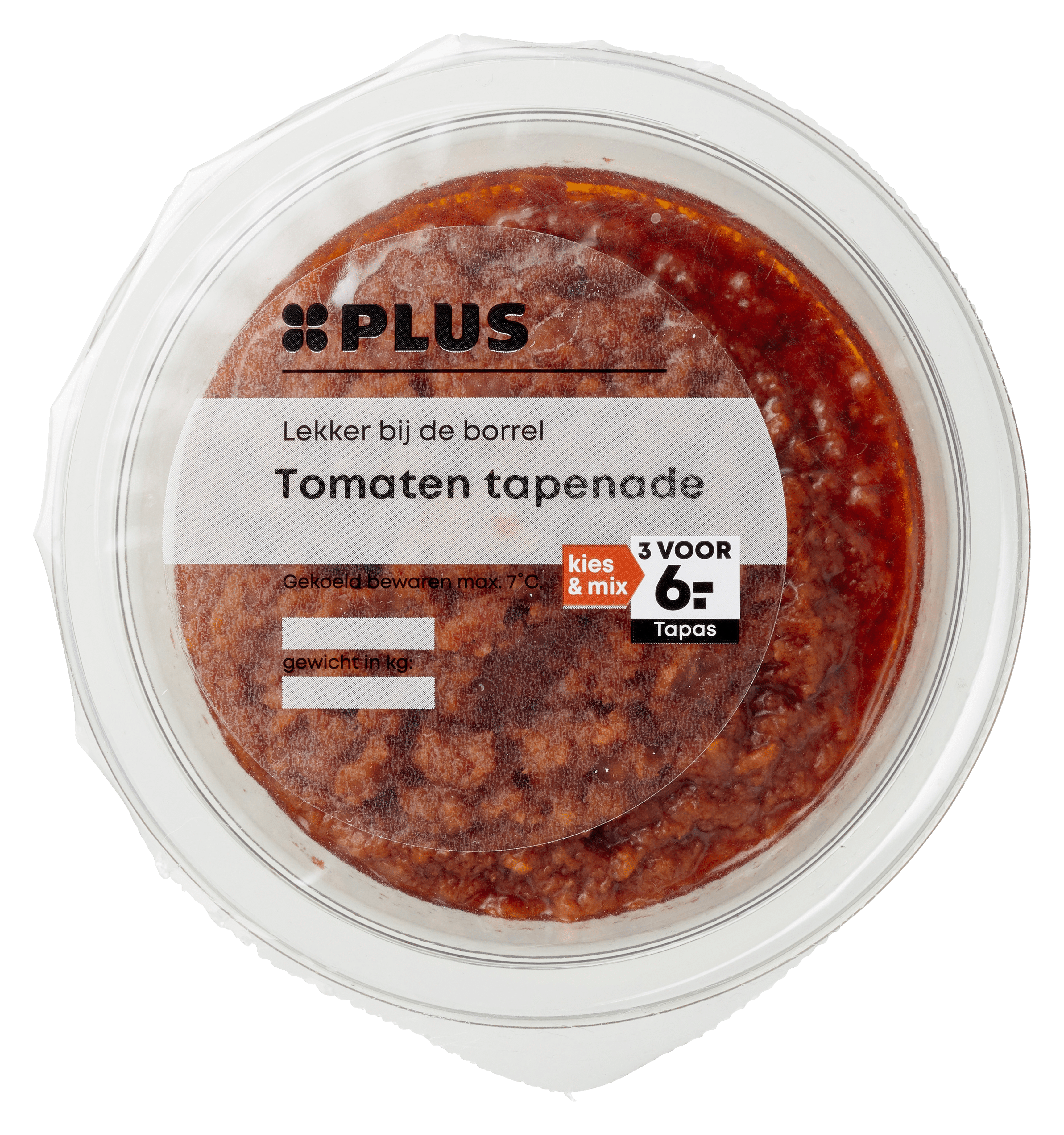 PLUS Zongedroogde tomatentapenade