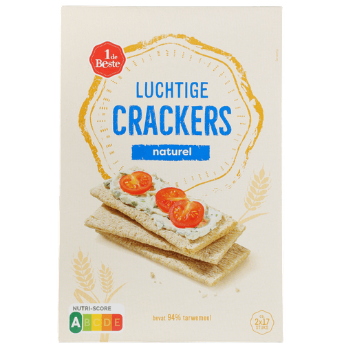 1 de Beste Luchtige crackers naturel