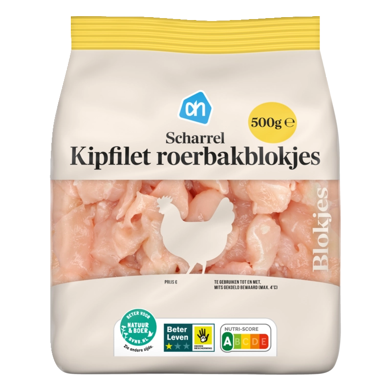 AH Scharrel kipfilet stukjes roerbak