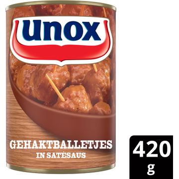 Unox Gehaktballetjes In Satésaus 420 g