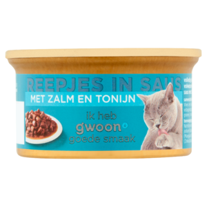 G'woon Kat Reepjes Zalm