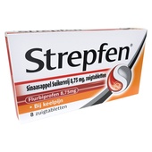 Strepfen zuigtabletten sinaasappels suikervrij