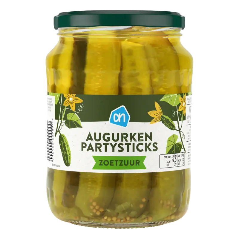 AH Augurken partysticks zoetzuur