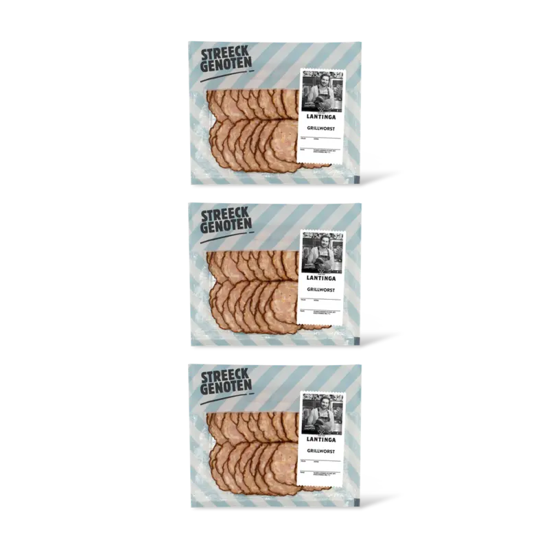 Streeckgenoten Grillworst 3-pck