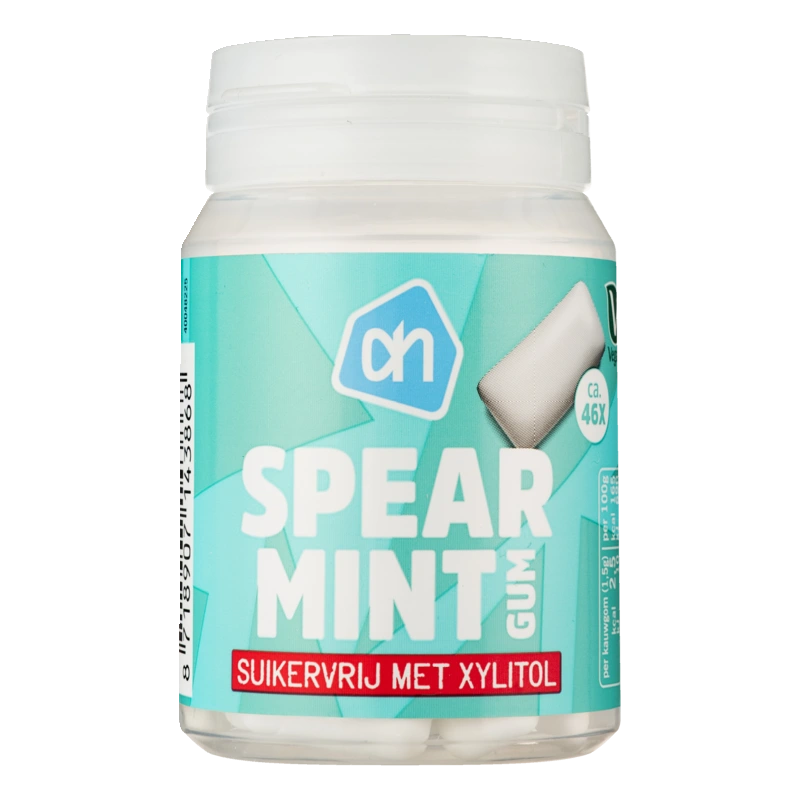 AH Spearmint gum suikervrij