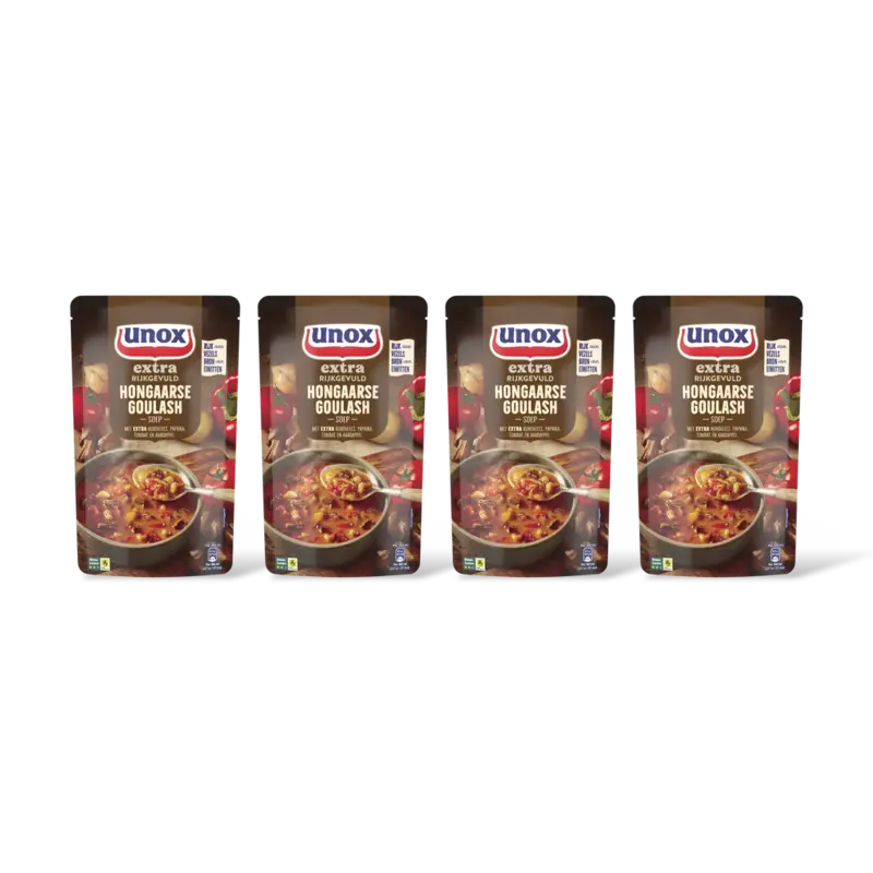 Unox Hongaarse goulash soep 4-pack