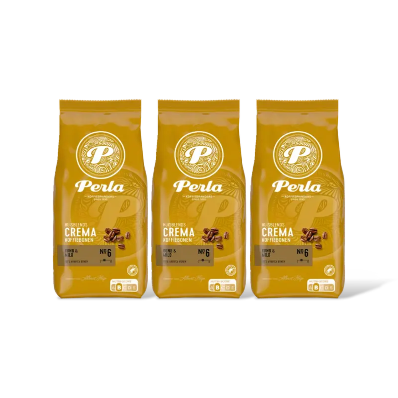 Perla Huisblends Crema koffiebonen 3-pack