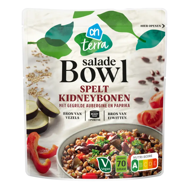 AH Terra Saladebowl spelt kidneybonen