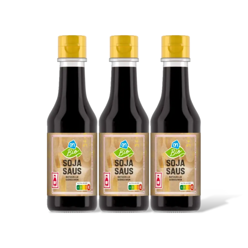 AH Biologisch Soja saus 3-pack