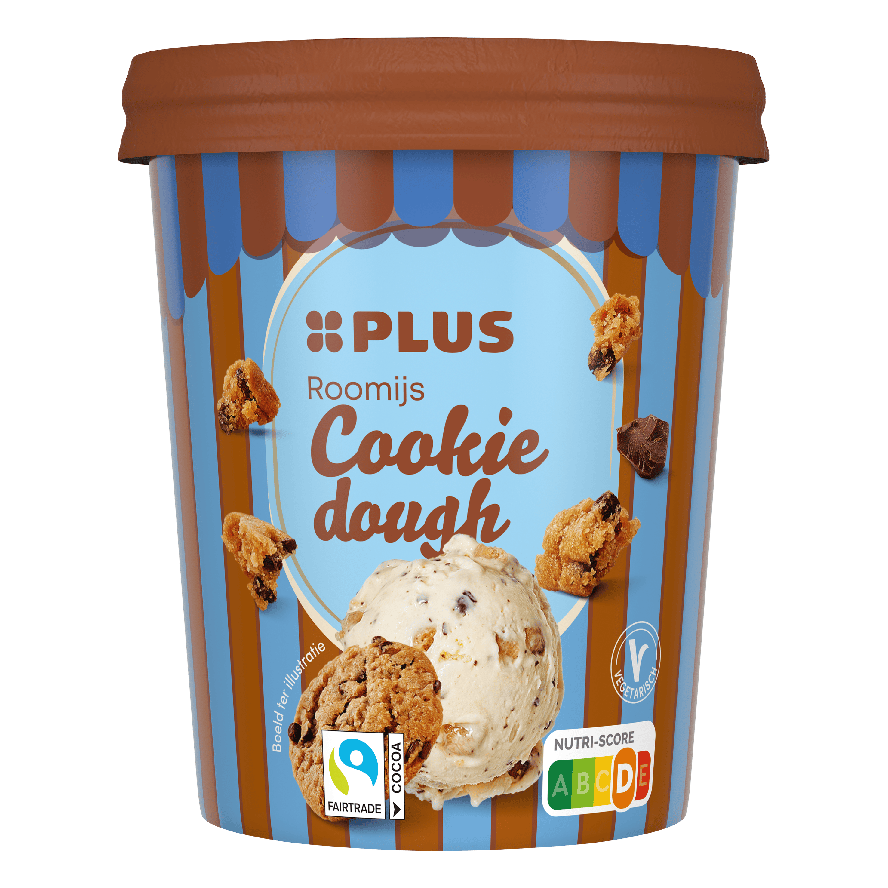 PLUS Roomijs cookie dough