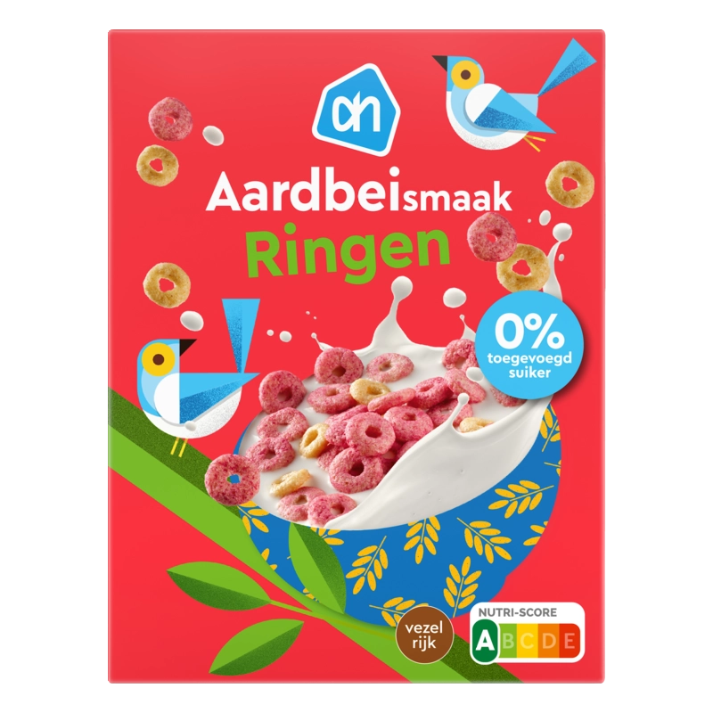AH Aardbeismaak ringen