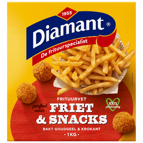 Diamant Frituurvet original solid