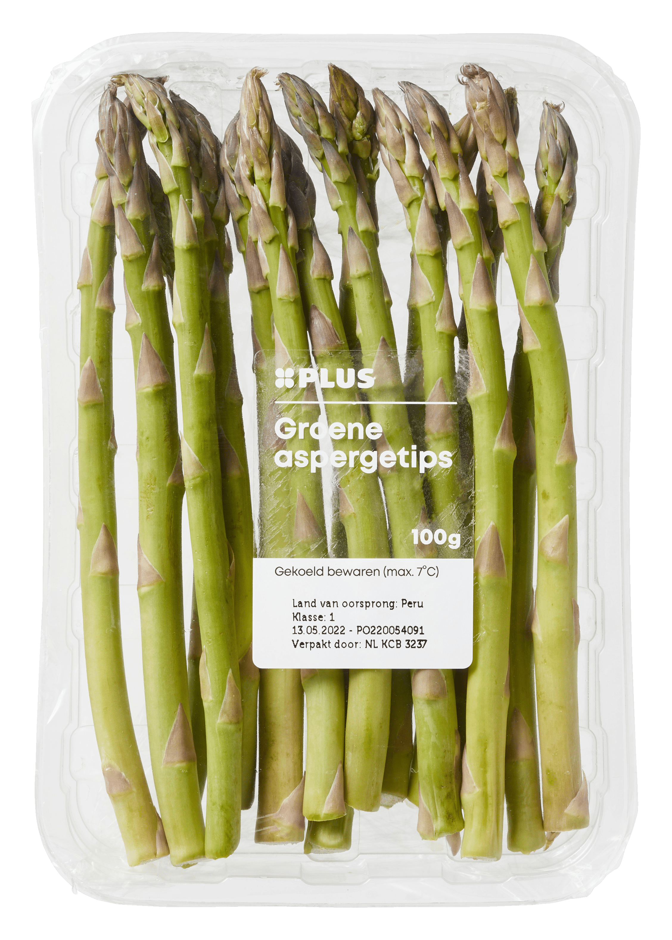 PLUS Aspergetips groen